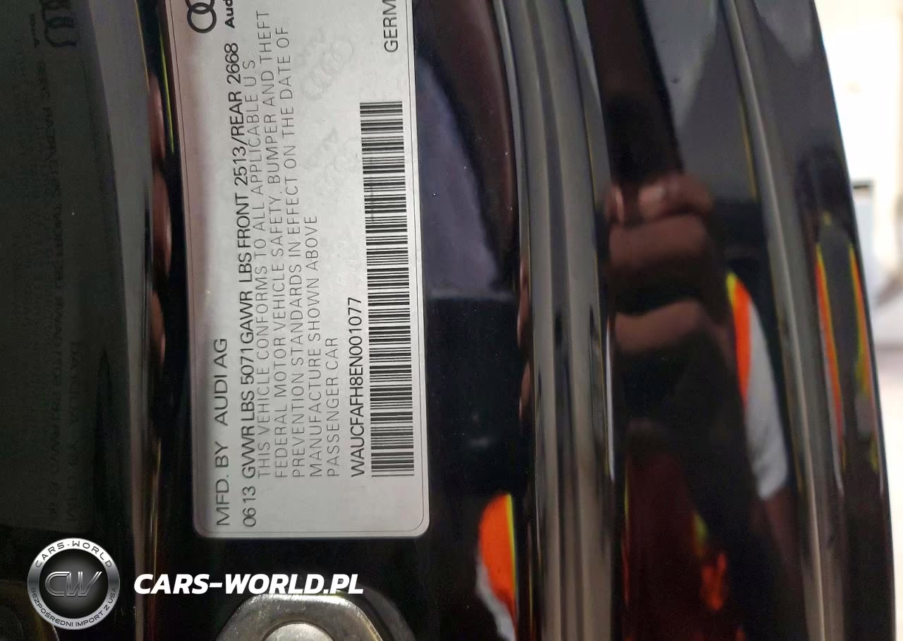 2014 Audi A5 Premium VIN:WAUCFAFH8EN001077 - 12