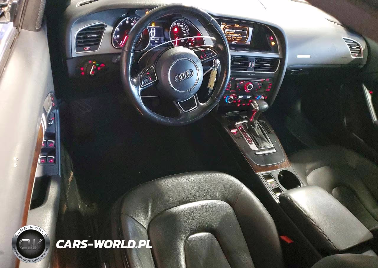 2014 Audi A5 Premium VIN:WAUCFAFH8EN001077 - 8