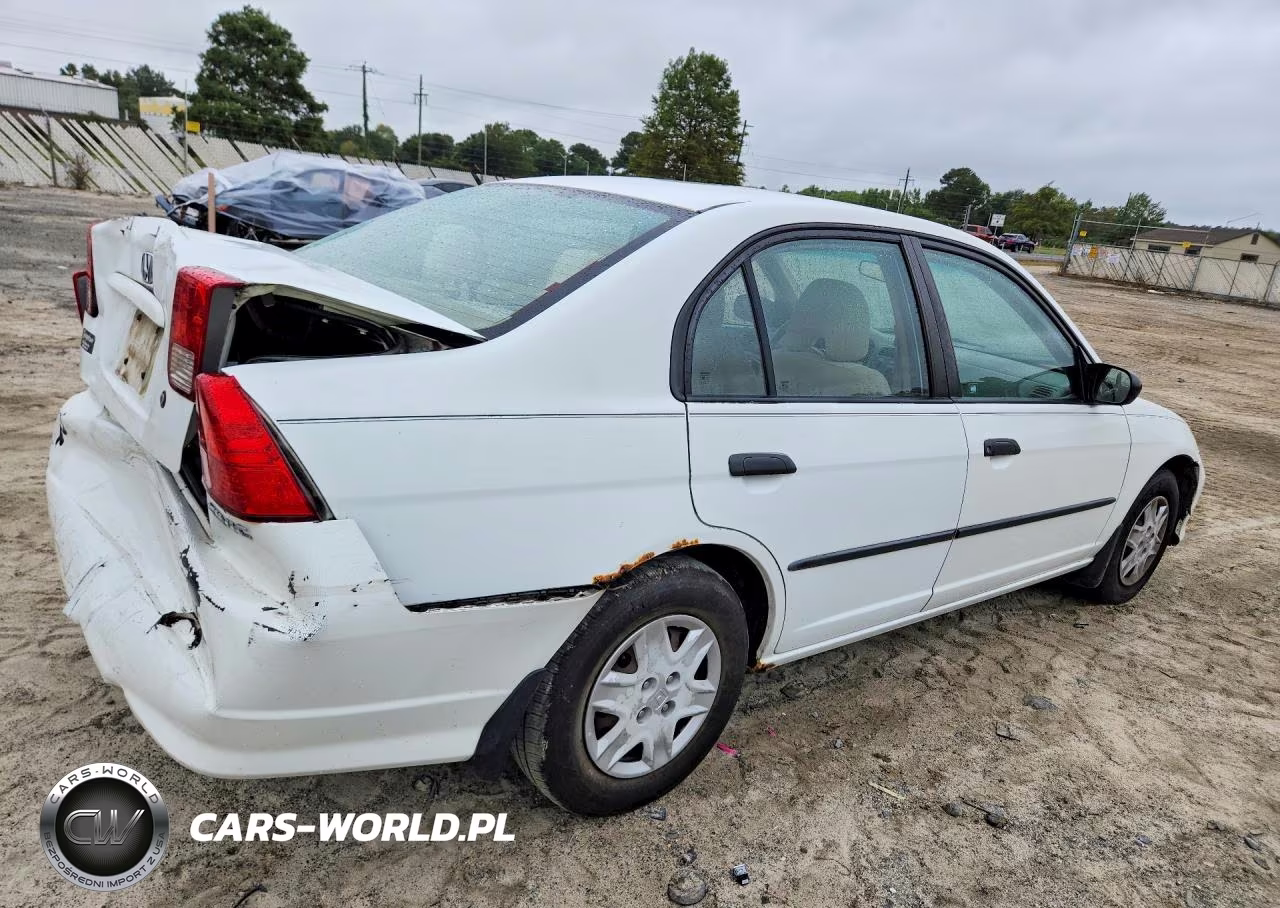 2005 Honda Civic Dx Vp VIN:2HGES16395H503621 - 3