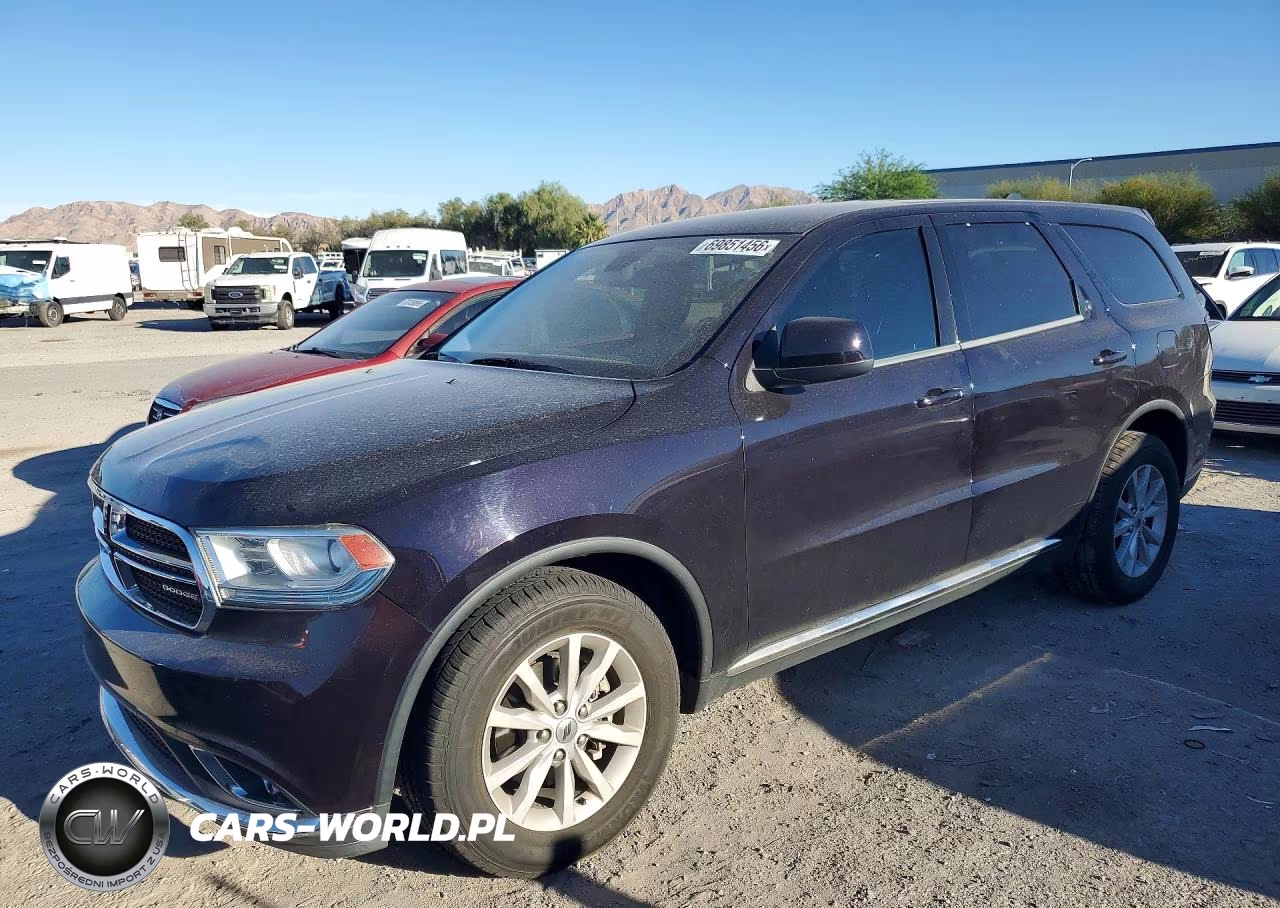 2019 Dodge Durango Sxt VIN:1C4RDHAG2KC845911 - 1