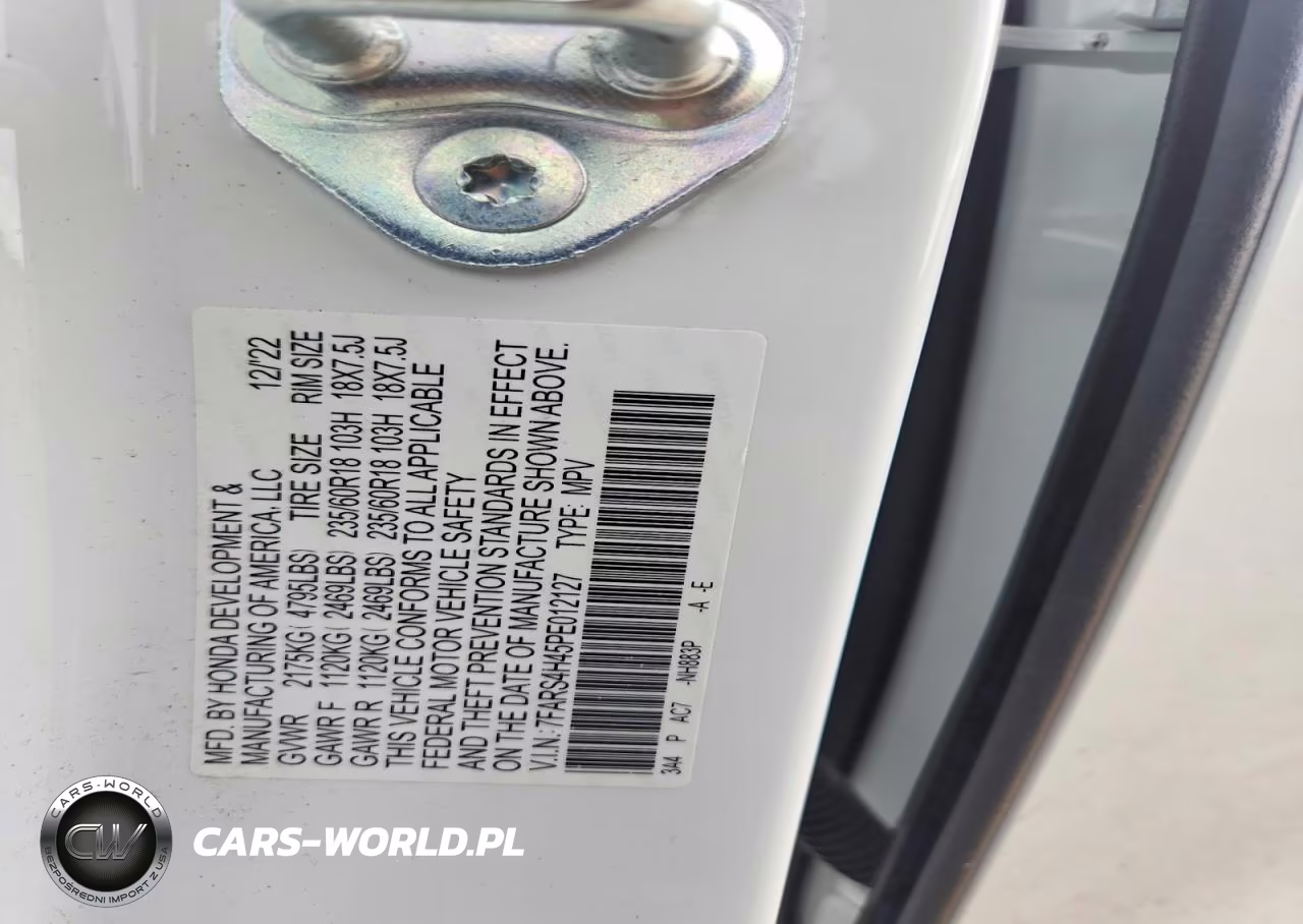 2023 Honda Cr-V Ex VIN:7FARS4H45PE012127 - 13