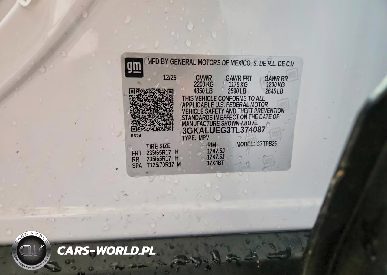 2026 GMC Terrain Elevation VIN:3GKALUEG3TL374087 - 14