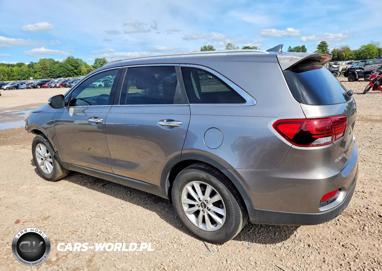 2019 Kia Sorento Lx VIN:5XYPG4A35KG456633 - 2