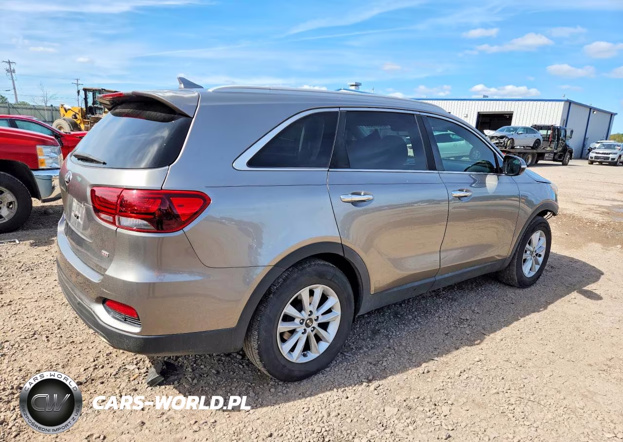 2019 Kia Sorento Lx VIN:5XYPG4A35KG456633 - 3