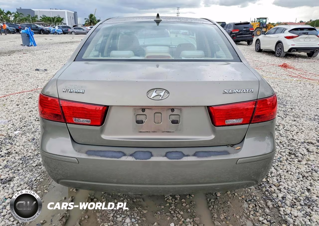 2009 Hyundai Sonata Gls VIN:5NPET46C89H472811 - 6