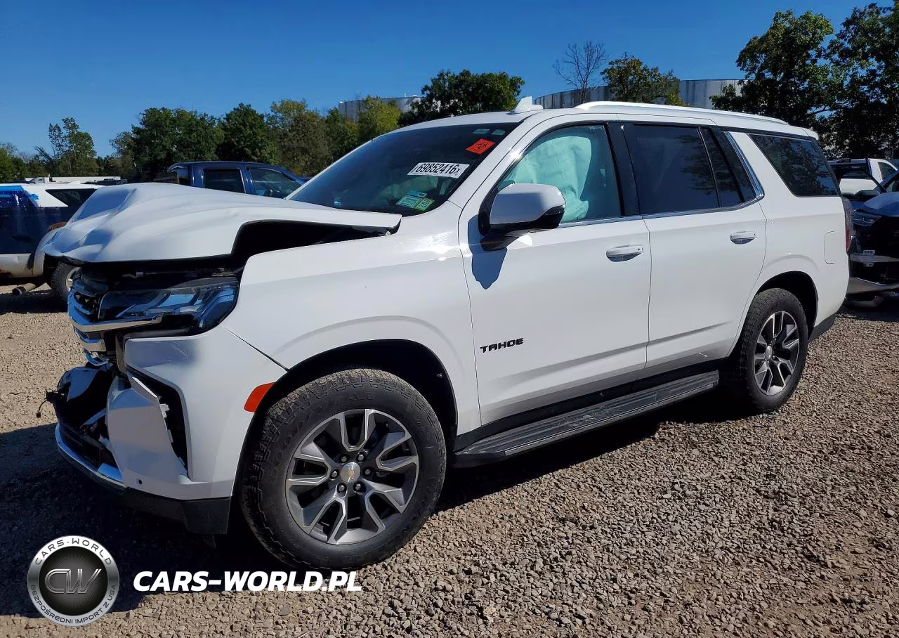 2022 Chevrolet Tahoe K1500 Lt VIN:1GNSKNKD0NR167291 - 1
