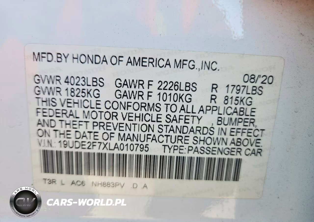 2020 Acura Ilx Premium VIN:19UDE2F7XLA010795 - 12
