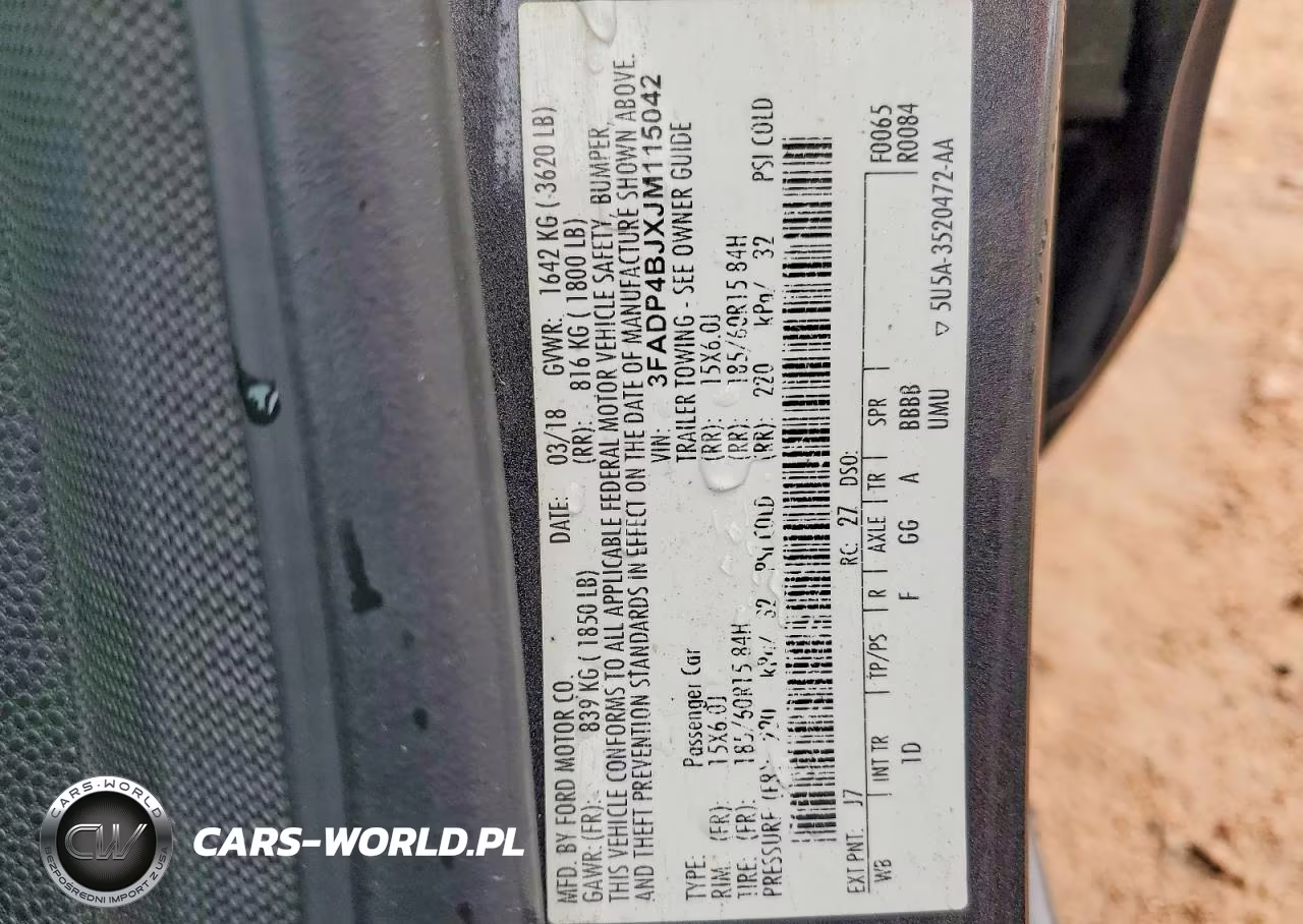 2018 Ford Fiesta Se VIN:3FADP4BJXJM115042 - 12