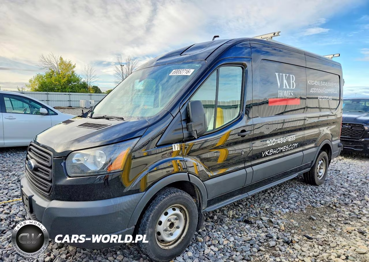 2017 Ford Transit T-250 VIN:1FTYR2CM5HKB12554 - 1