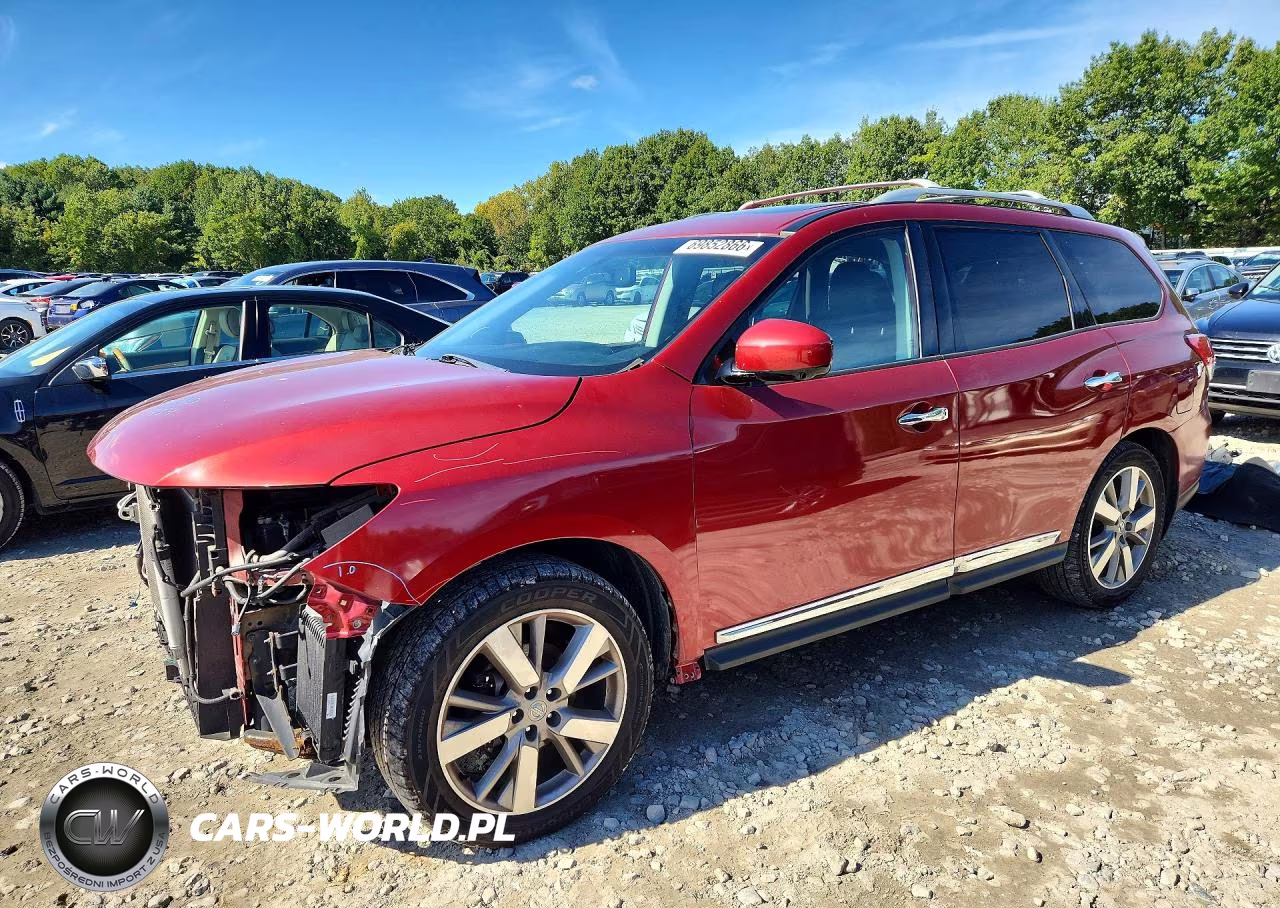 2016 Nissan Pathfinder Platinum VIN:5N1AR2MM5GC653818 - 1