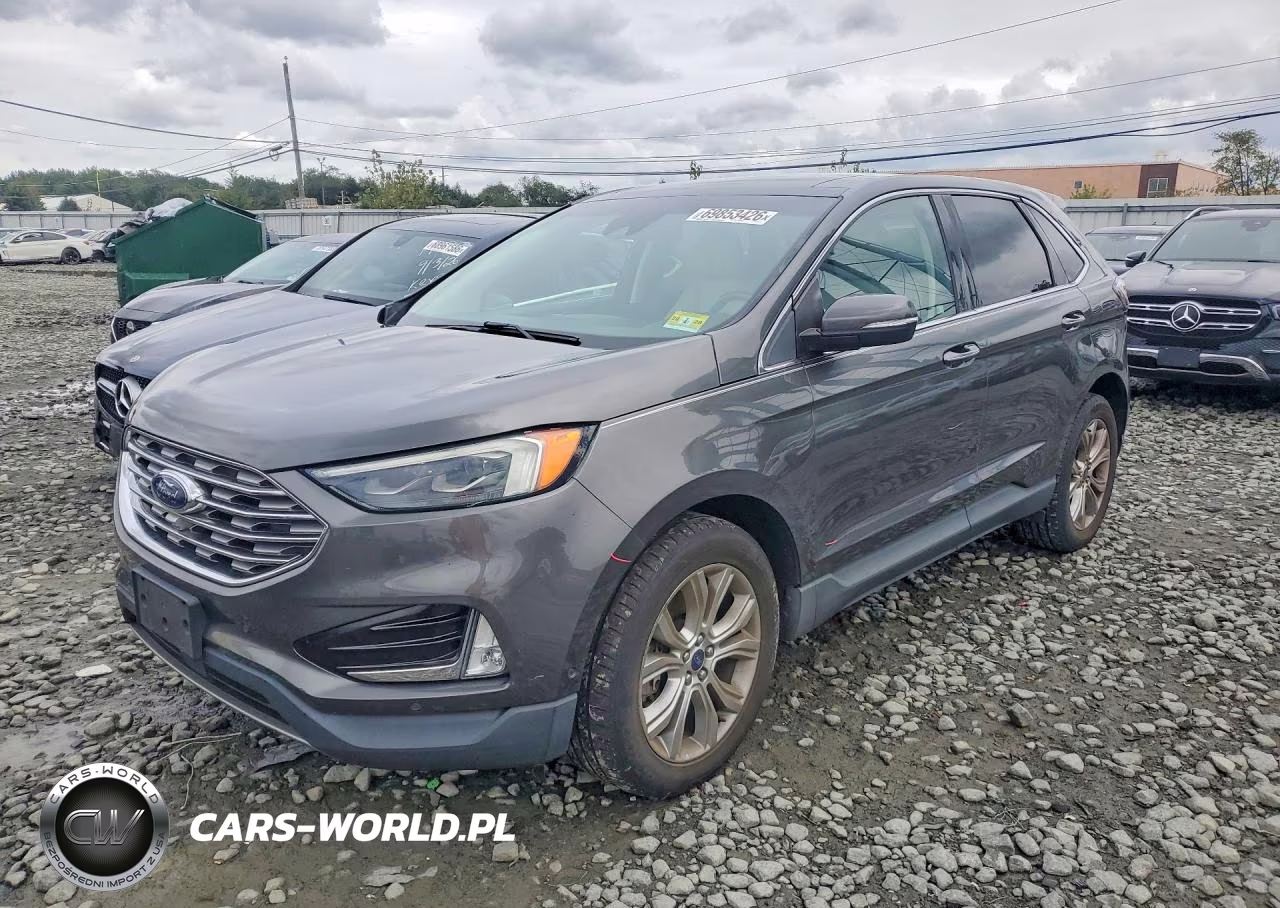 2019 Ford Edge Titanium VIN:2FMPK4K90KBB07641 - 1