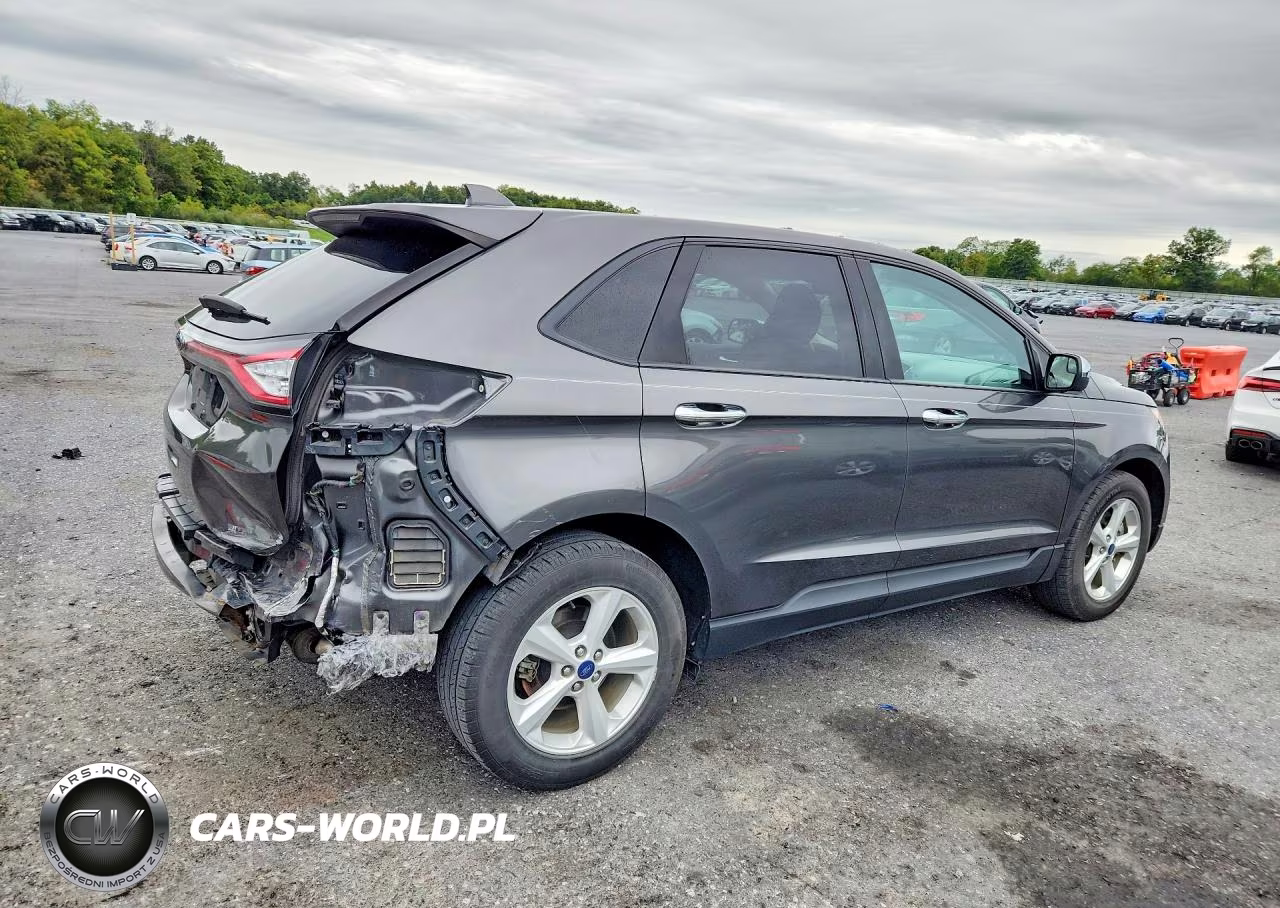 2015 Ford Edge Se VIN:2FMTK4G92FBC28541 - 3