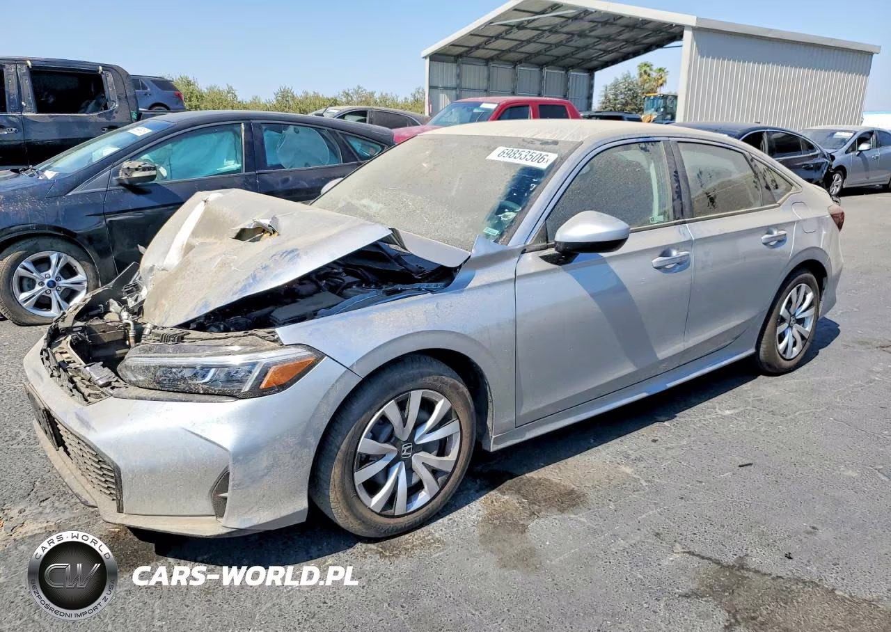 2026 Honda Civic Lx VIN:2HGFE2F26TH551079 - 1