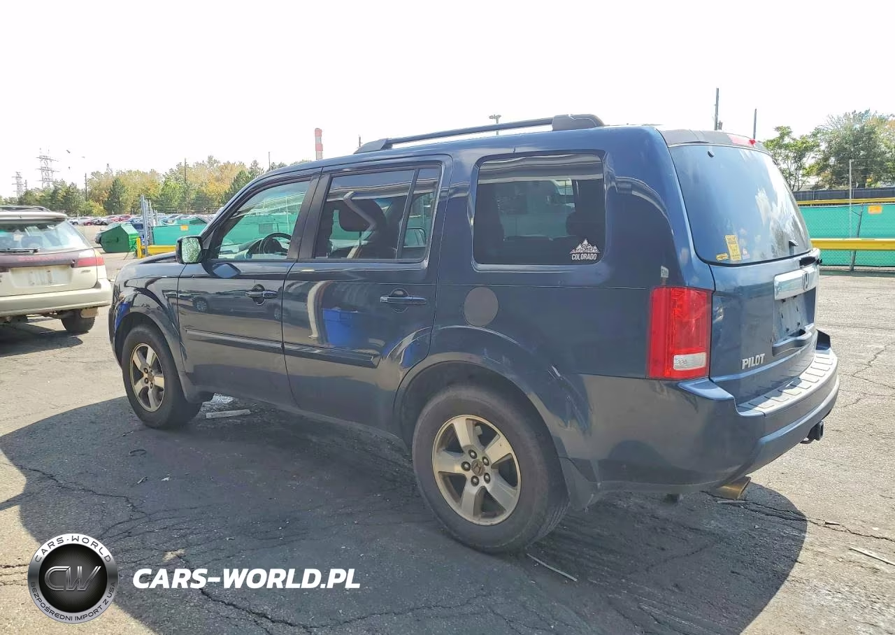 2009 Honda Pilot Exl VIN:5FNYF48589B008631 - 2