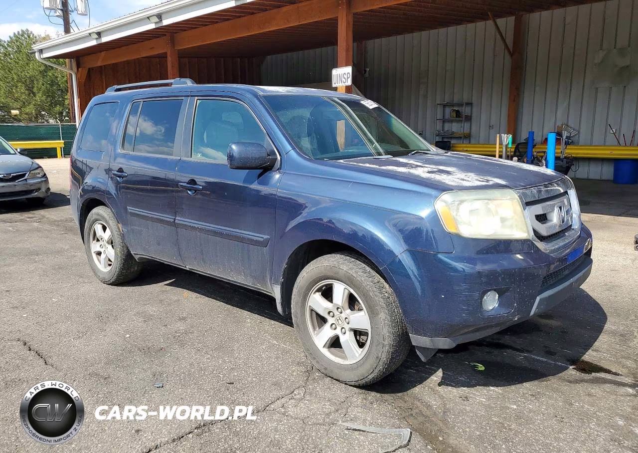2009 Honda Pilot Exl VIN:5FNYF48589B008631 - 4