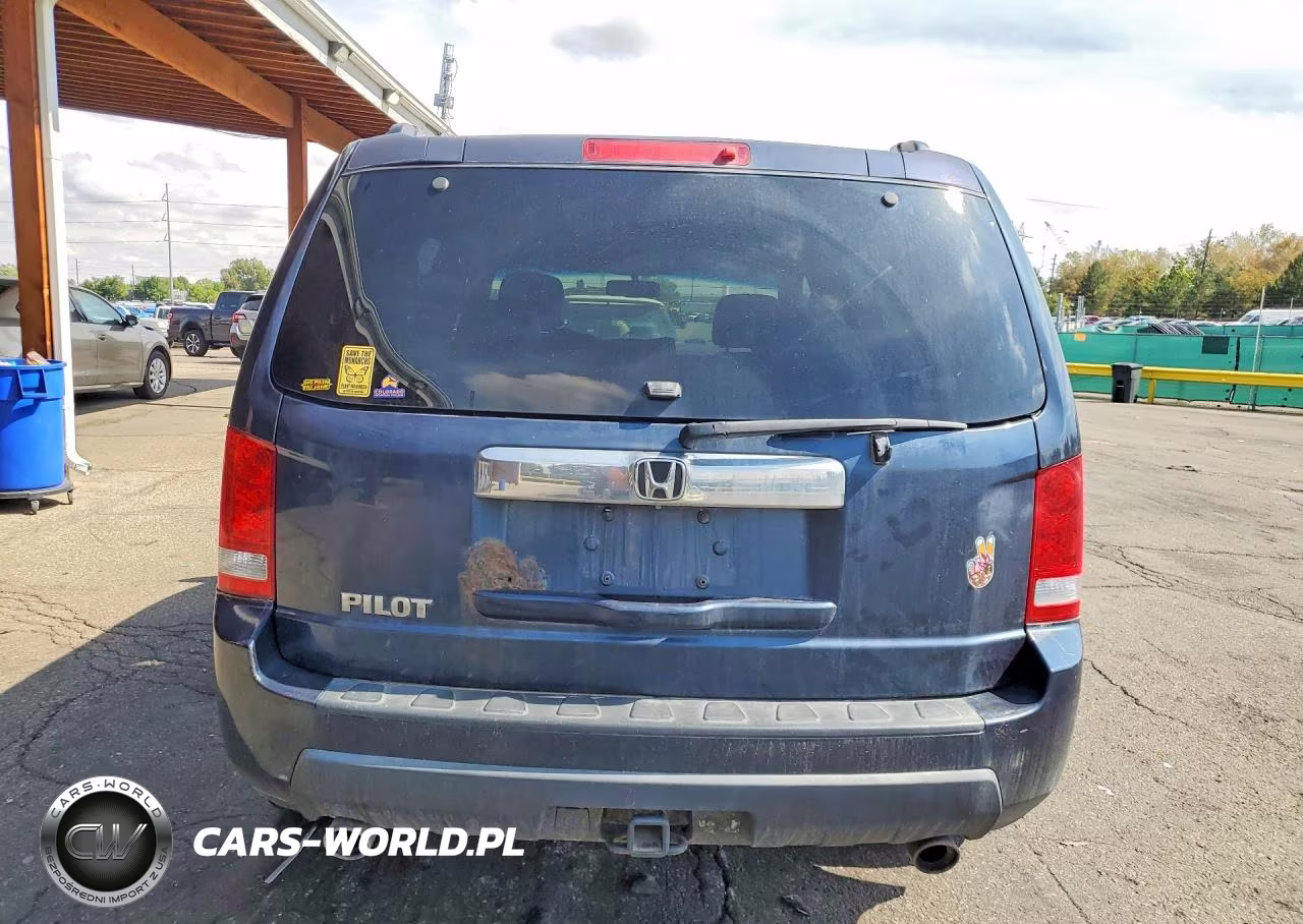 2009 Honda Pilot Exl VIN:5FNYF48589B008631 - 6