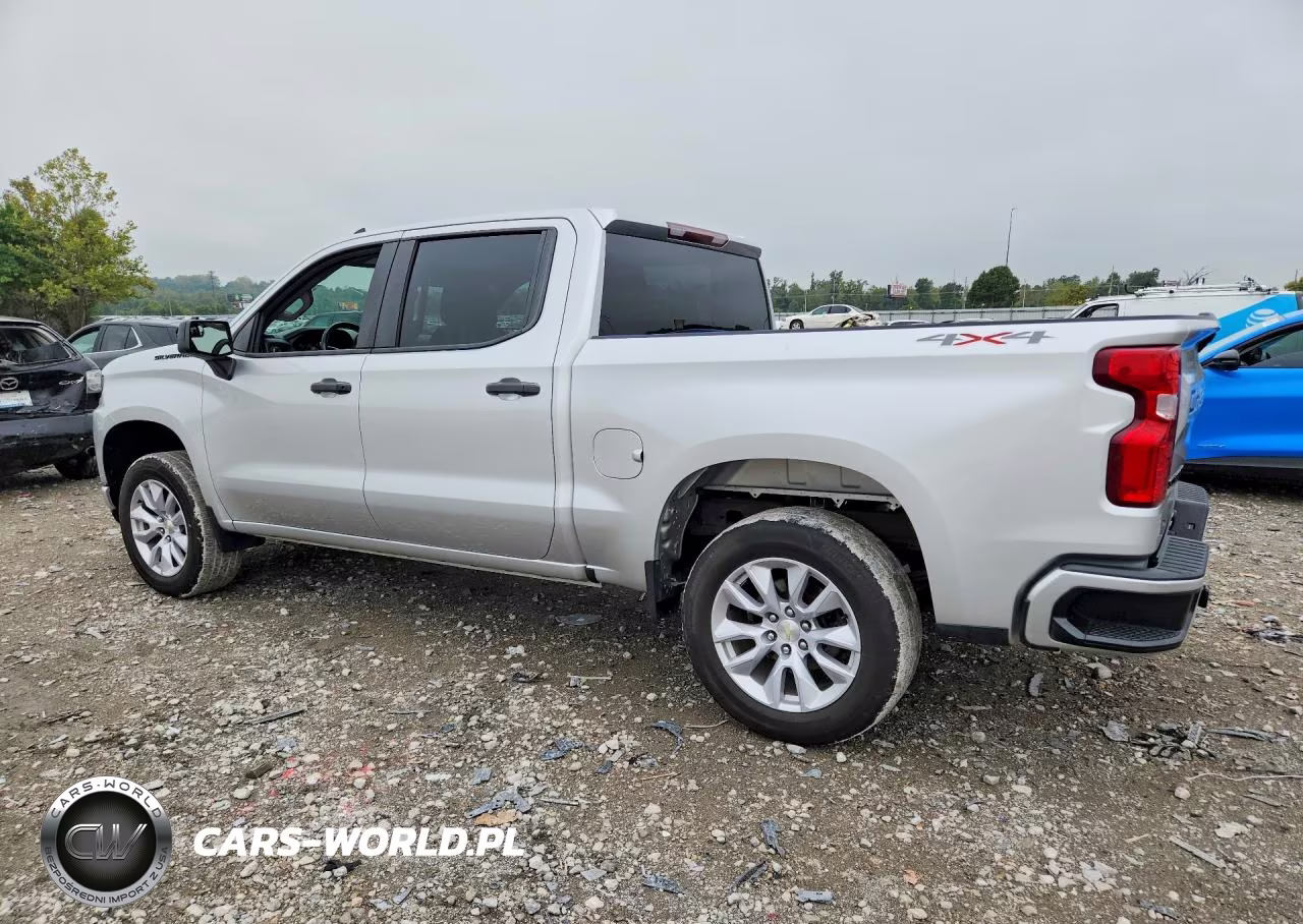 2021 Chevrolet Silverado K1500 Custom VIN:3GCPYBEK3MG163529 - 2