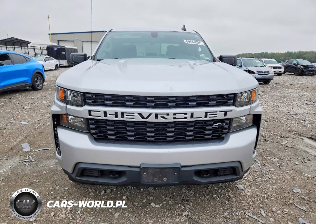 2021 Chevrolet Silverado K1500 Custom VIN:3GCPYBEK3MG163529 - 5