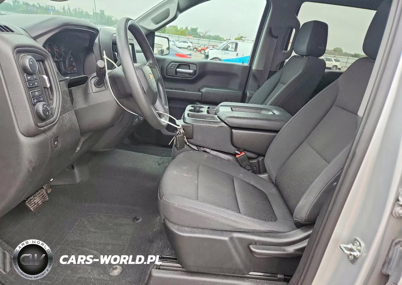 2021 Chevrolet Silverado K1500 Custom VIN:3GCPYBEK3MG163529 - 7