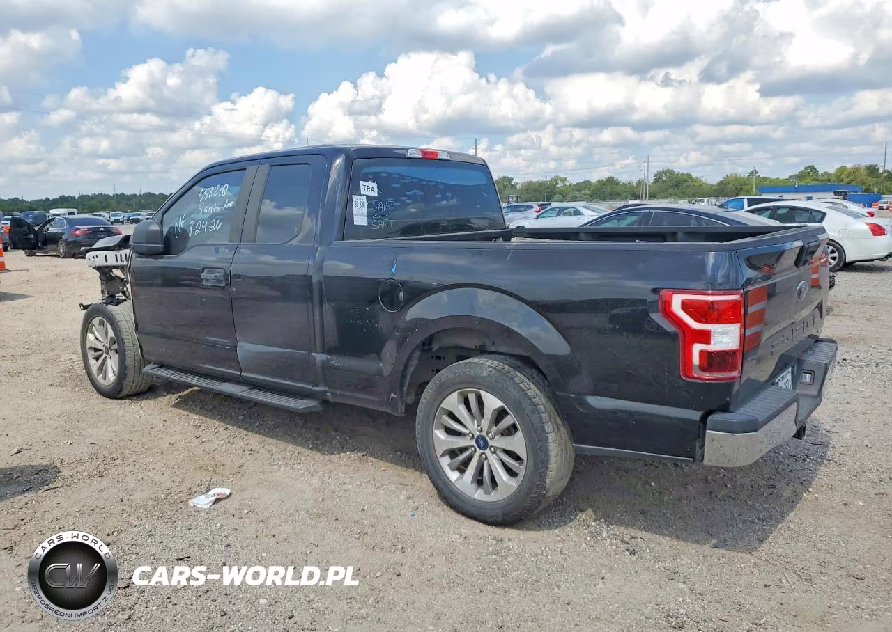 2019 Ford F150 Super Cab VIN:1FTEX1CP7KKC31534 - 2