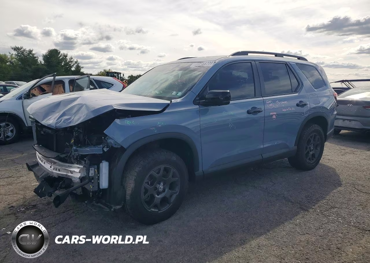 2025 Honda Pilot Trailsport VIN:5FNYG1H60SB064248 - 1