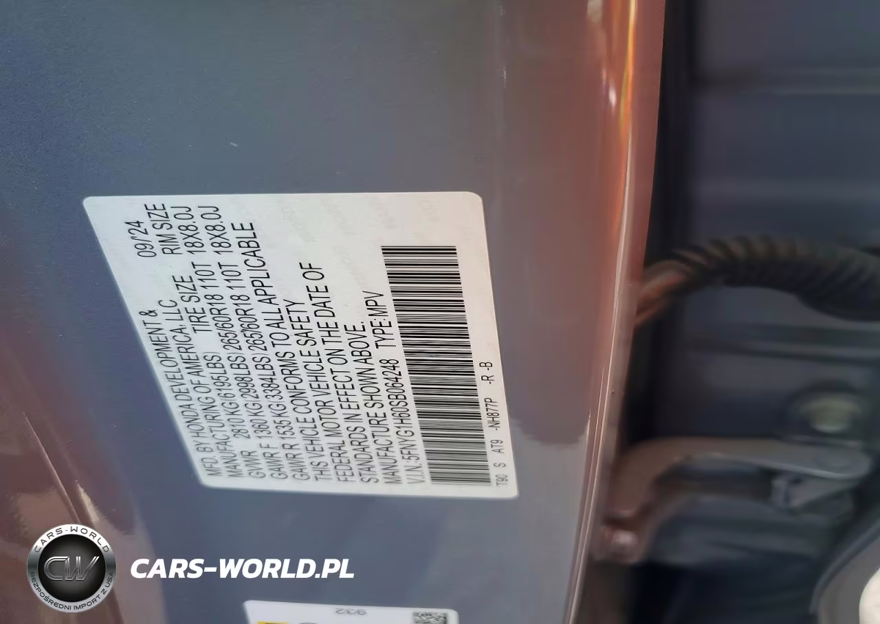 2025 Honda Pilot Trailsport VIN:5FNYG1H60SB064248 - 14