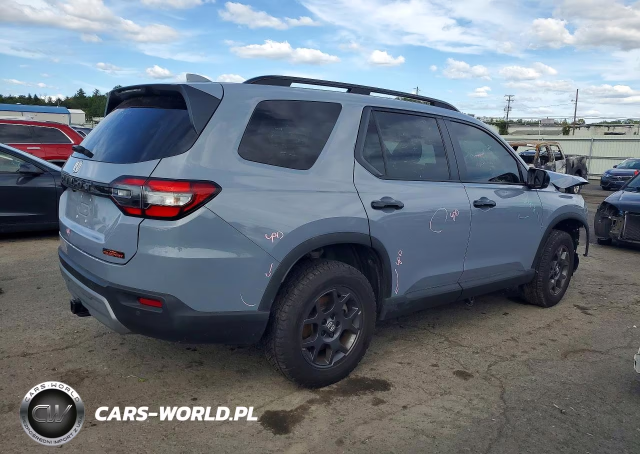 2025 Honda Pilot Trailsport VIN:5FNYG1H60SB064248 - 3