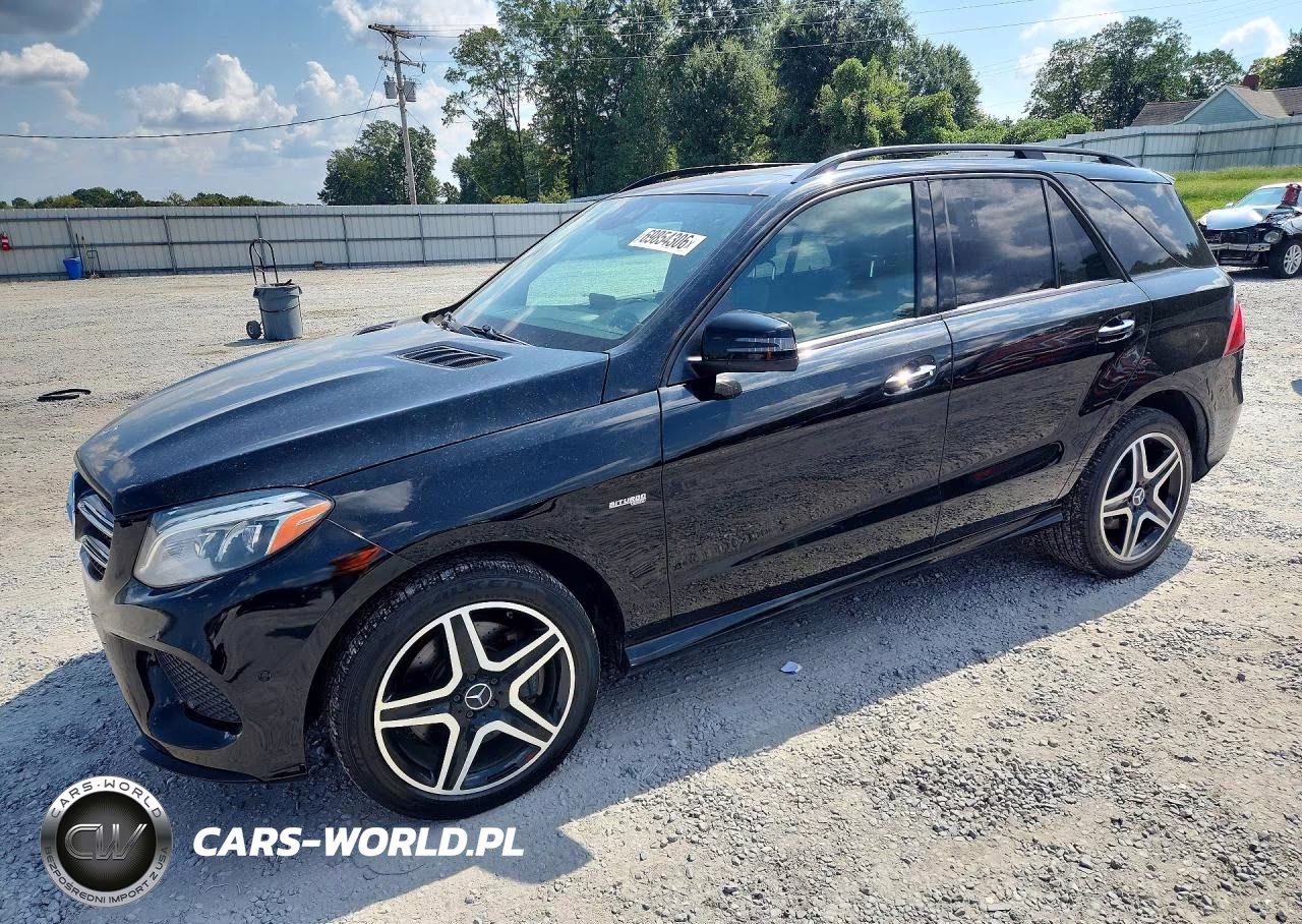 2017 Mercedes-Benz Gle 43 Amg VIN:4JGDA6EB1HA912746 - 1
