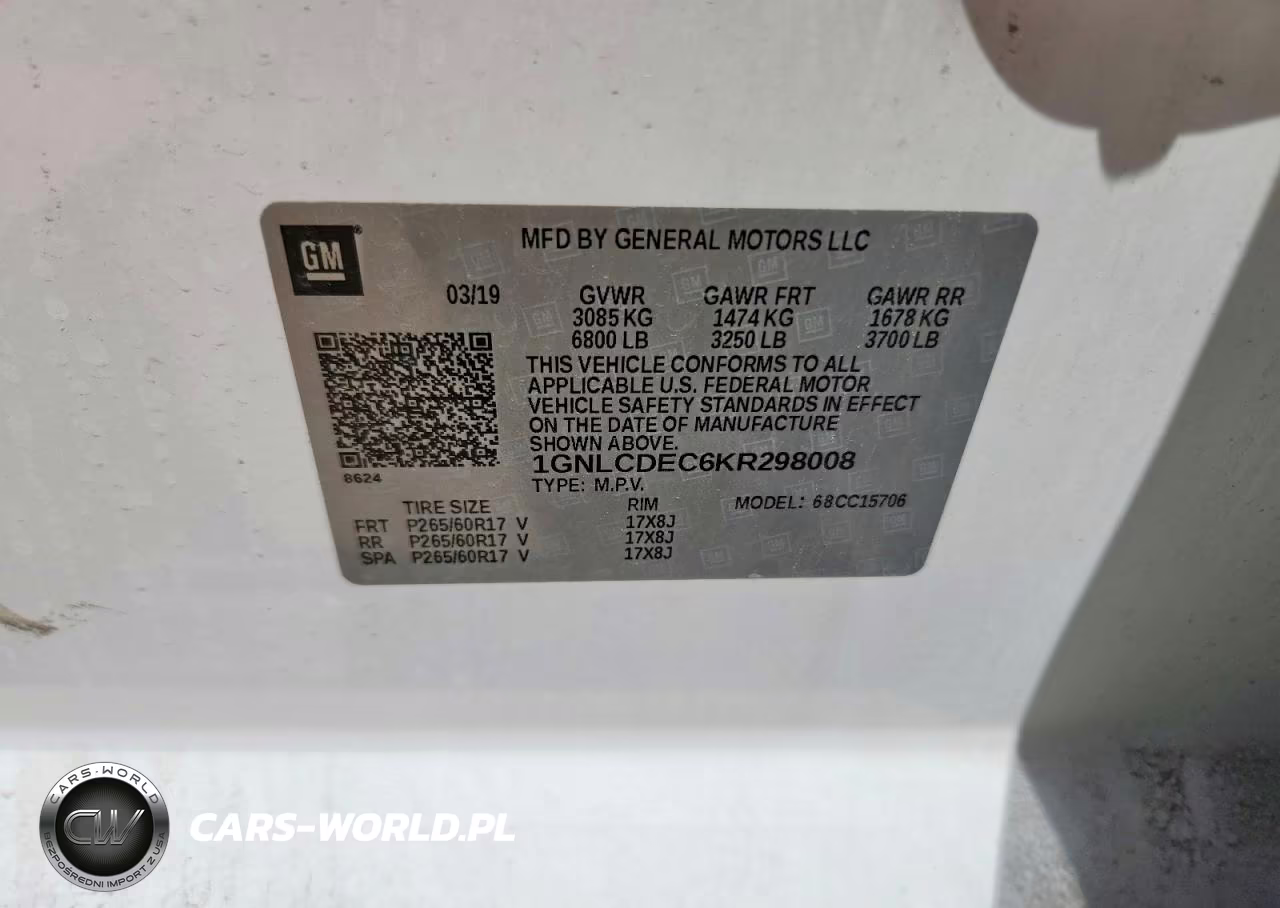 2019 Chevrolet Tahoe Police VIN:1GNLCDEC6KR298008 - 13