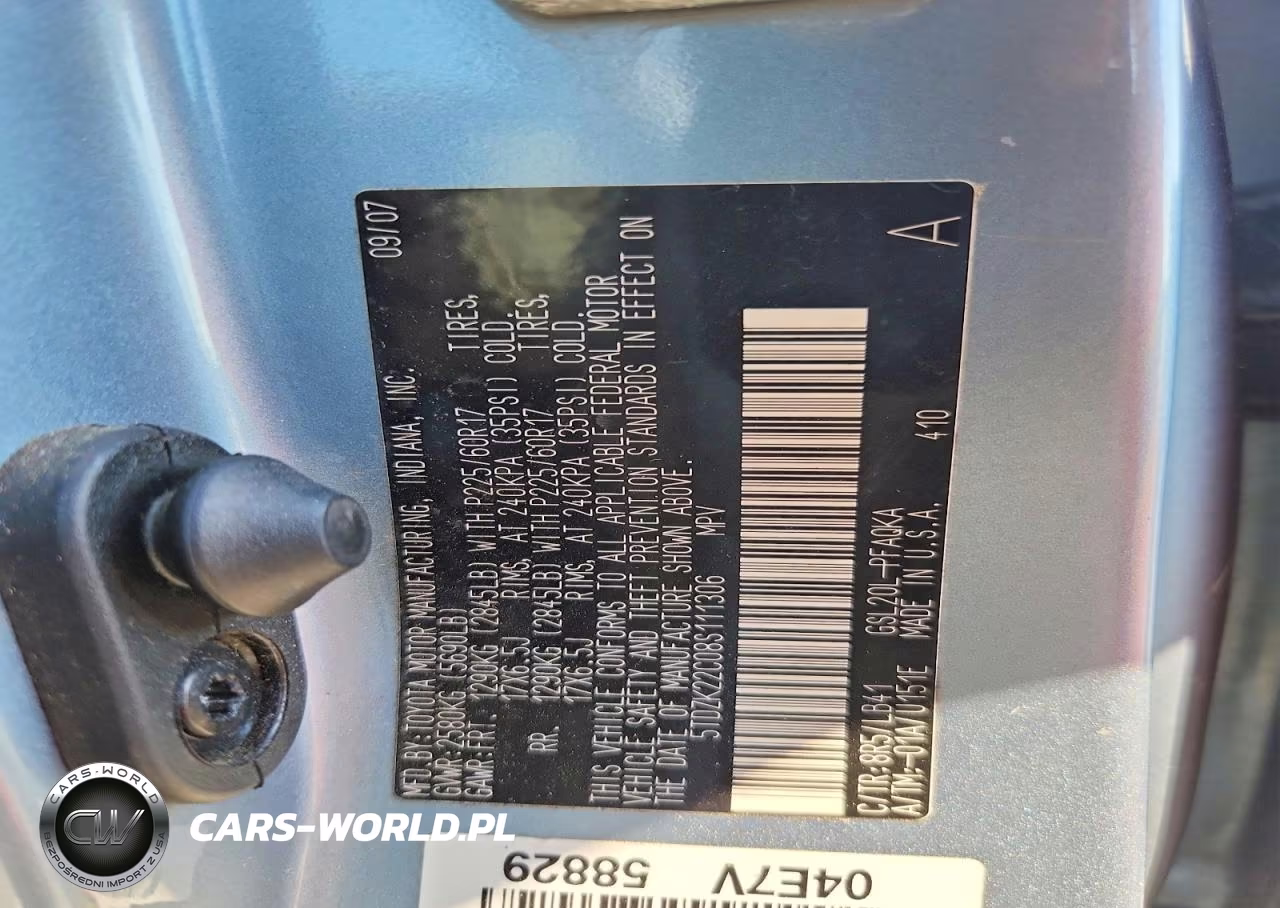 2008 Toyota Sienna Xle Limited VIN:5TDZK22C08S111306 - 14