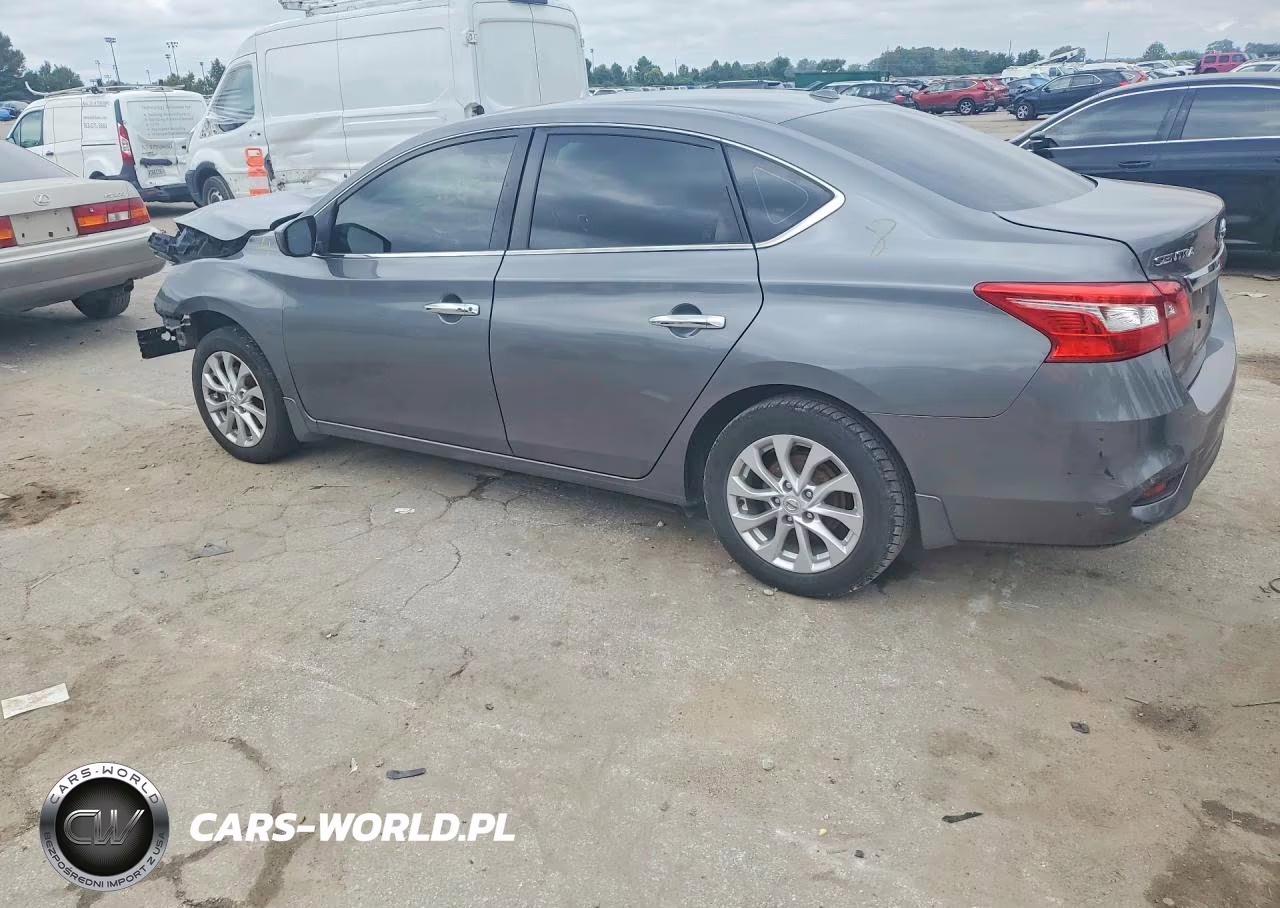 2018 Nissan Sentra Sv VIN:3N1AB7APXJY257115 - 2