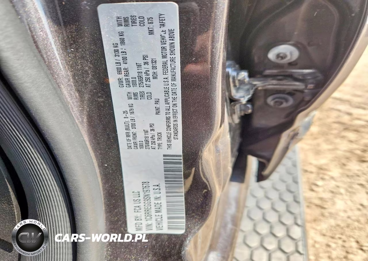 2025 Ram 1500 Tradesman VIN:1C6RREGG9SN197678 - 12