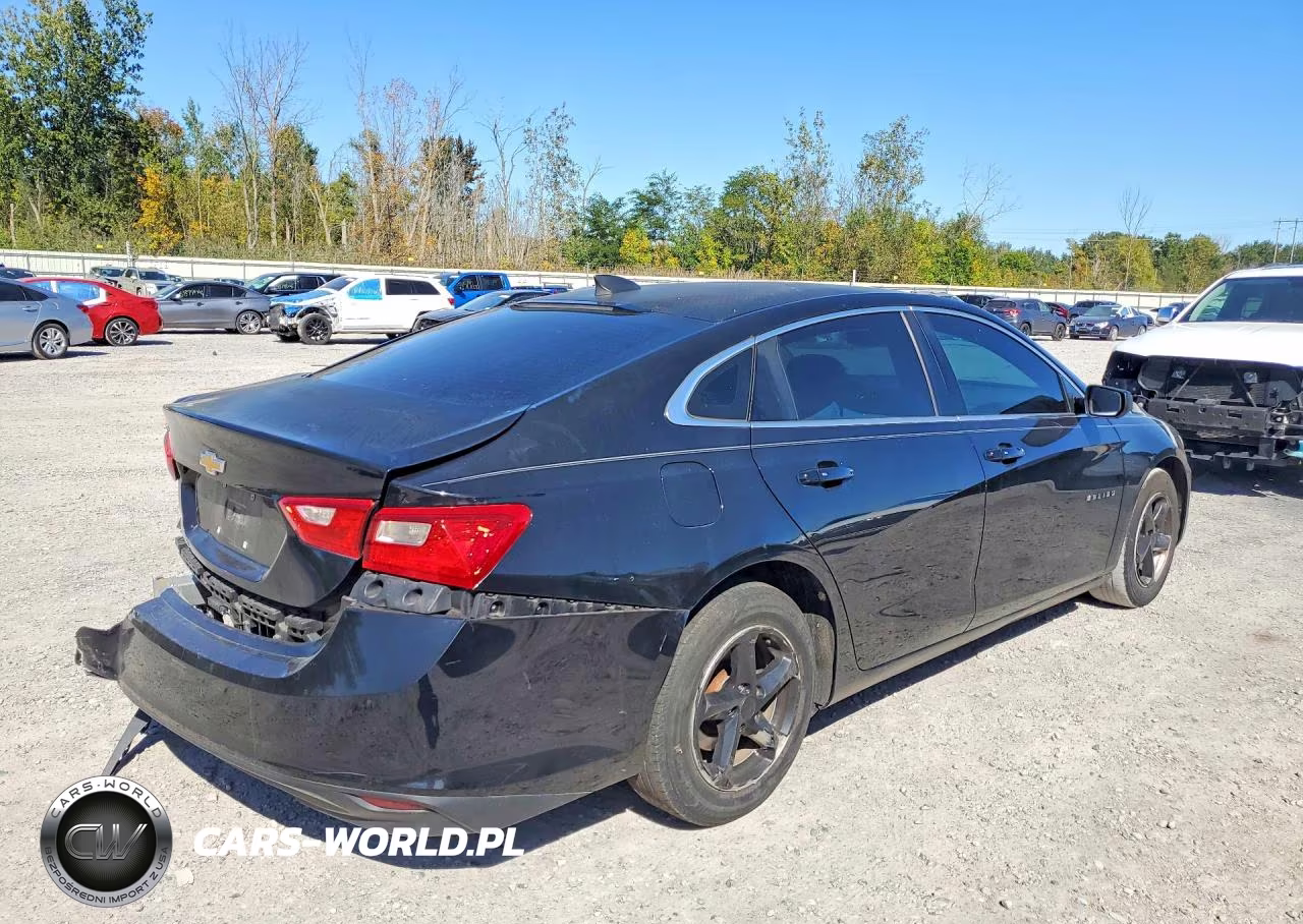 2017 Chevrolet Malibu Ls VIN:1G1ZB5ST3HF199116 - 3