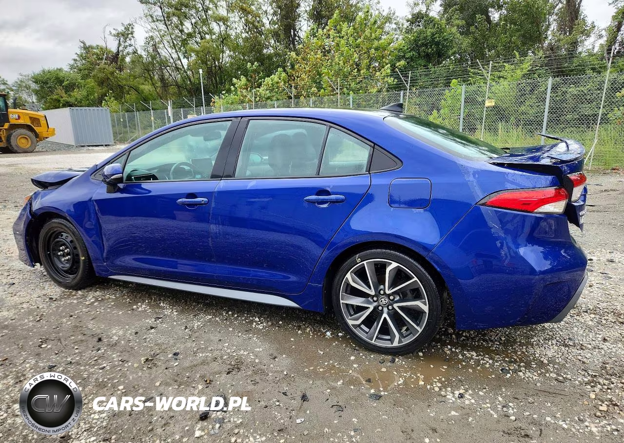 2021 Toyota Corolla Se VIN:5YFP4MCE2MP087848 - 2