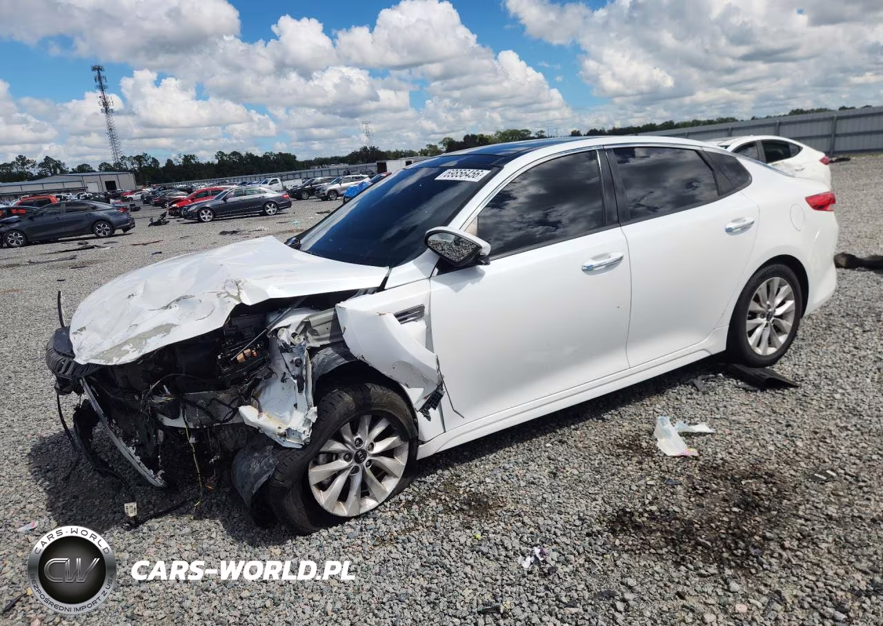 2016 Kia Optima Ex VIN:5XXGU4L38GG080723 - 1