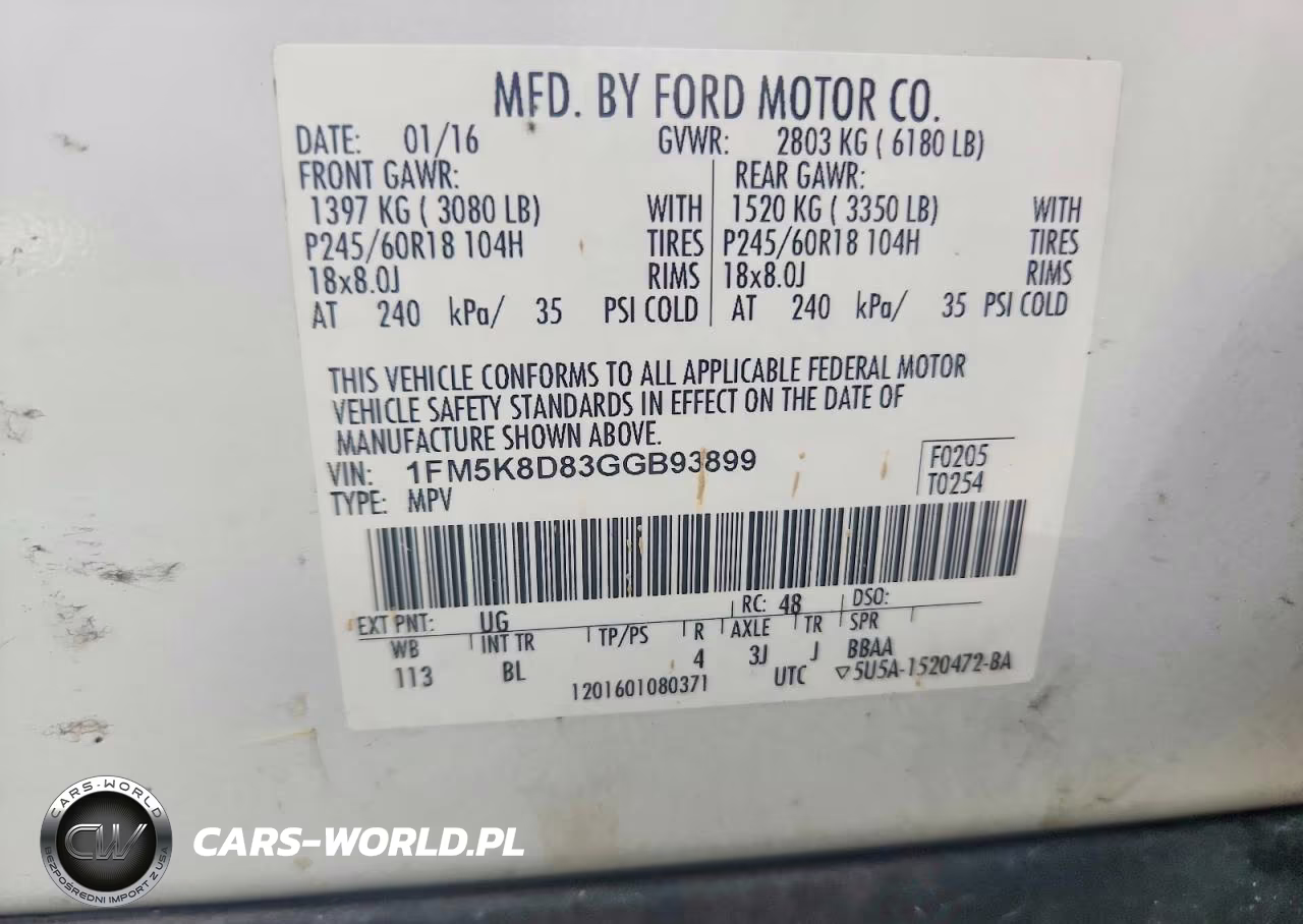 2016 Ford Explorer Xlt VIN:1FM5K8D83GGB93899 - 13