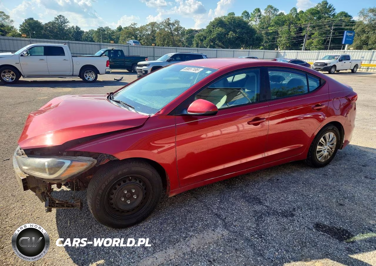 2017 Hyundai Elantra Se VIN:5NPD74LF0HH182348 - 1