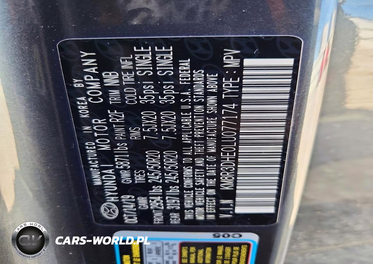 2020 Hyundai Palisade Sel VIN:KM8R3DHE0LU077174 - 14