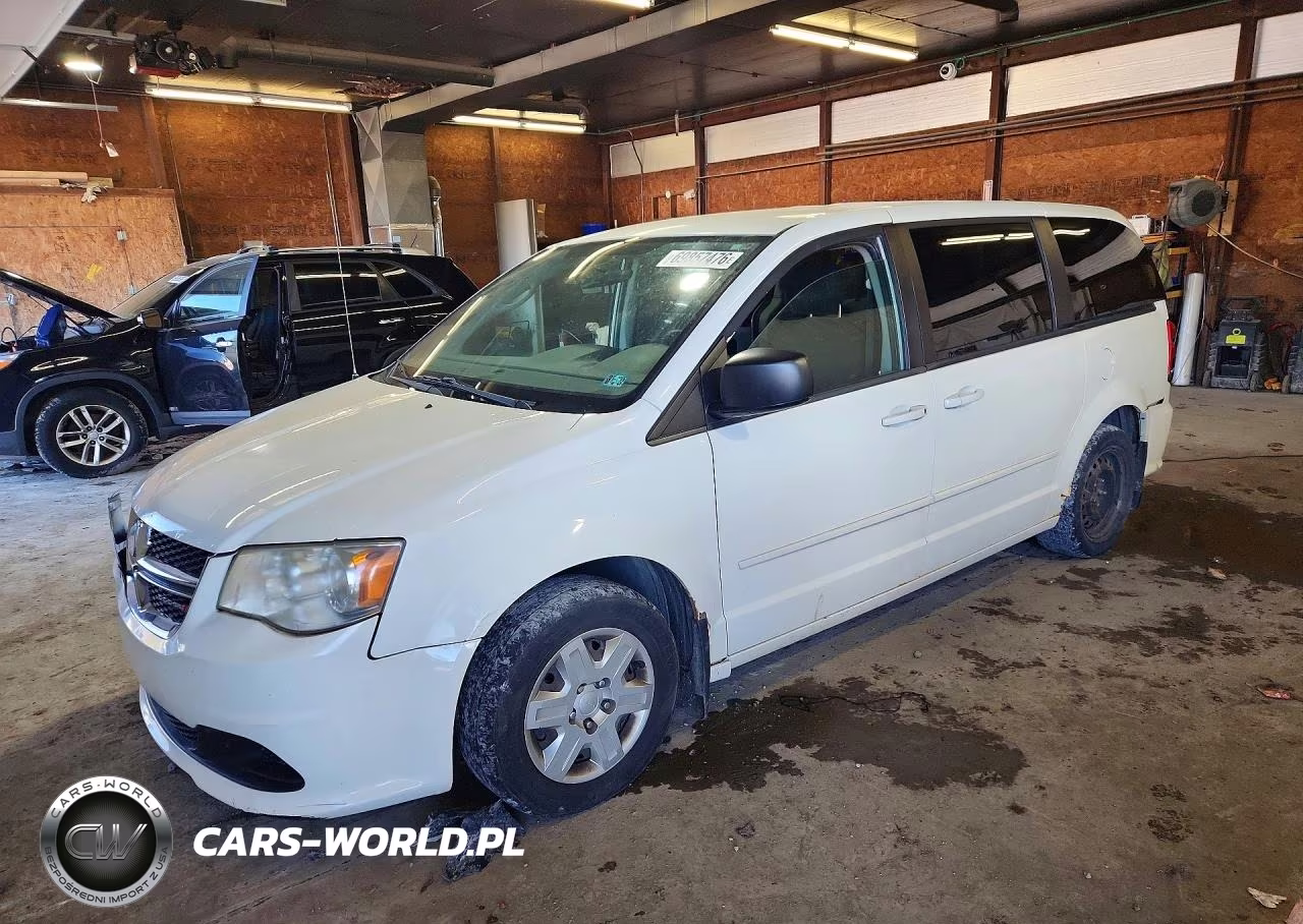 2012 Dodge Grand Caravan Se VIN:2C4RDGBGXCR380134 - 1