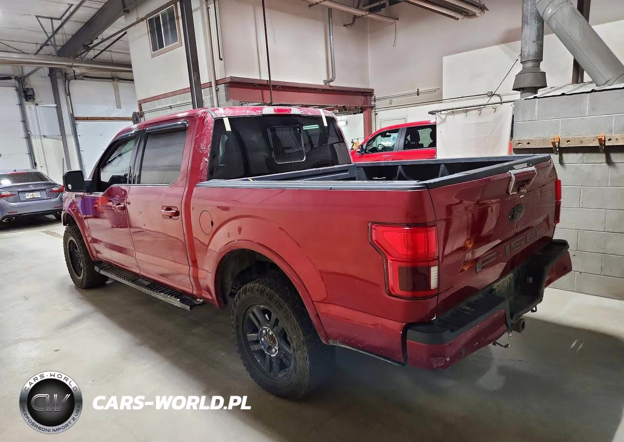 2018 Ford F150 Supercrew VIN:1FTEW1E54JFA80738 - 2