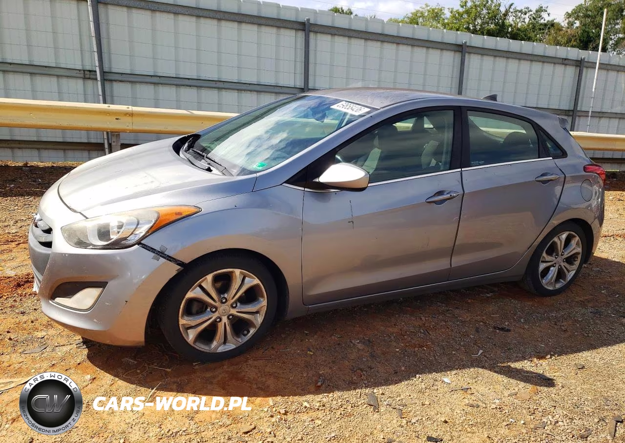 2013 Hyundai Elantra Gt Base VIN:KMHD35LE2DU077007 - 1