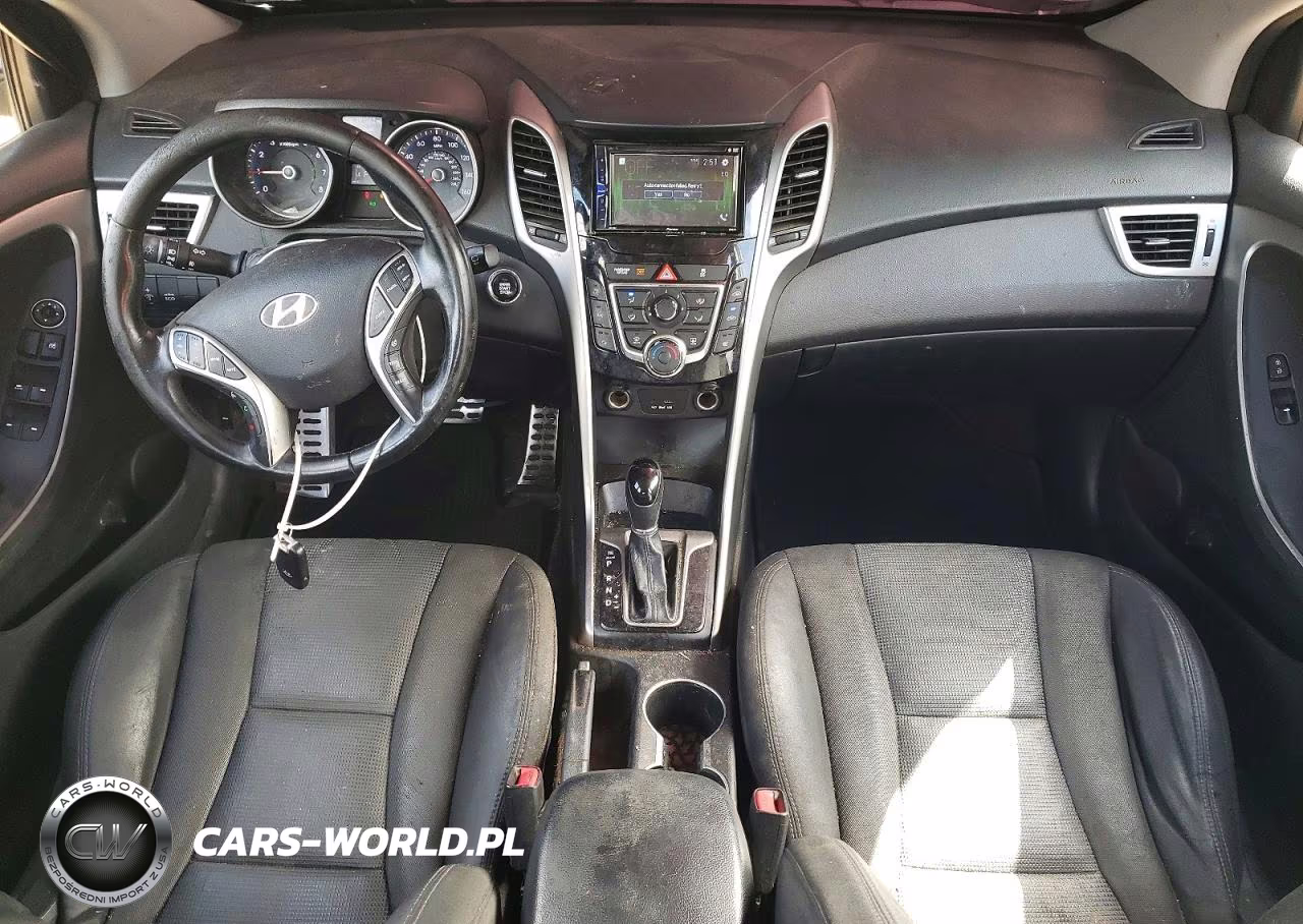 2013 Hyundai Elantra Gt Base VIN:KMHD35LE2DU077007 - 8