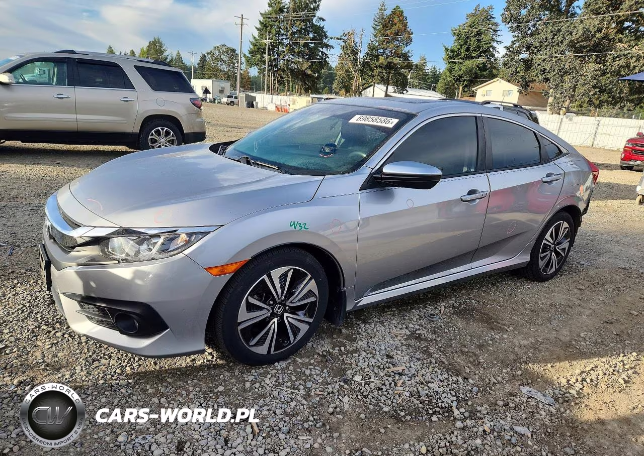2018 Honda Civic Ex VIN:JHMFC1F3XJX004170 - 1