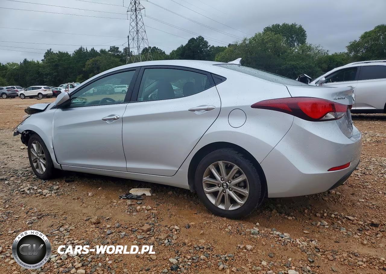 2014 Hyundai Elantra Se VIN:5NPDH4AE3EH524328 - 2
