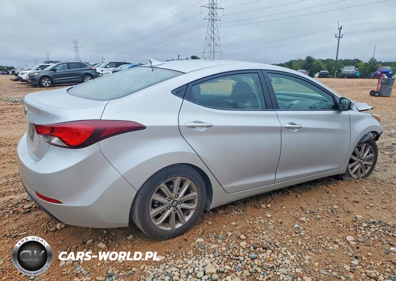 2014 Hyundai Elantra Se VIN:5NPDH4AE3EH524328 - 3