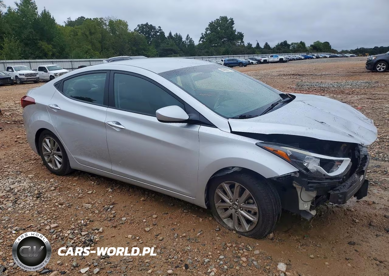 2014 Hyundai Elantra Se VIN:5NPDH4AE3EH524328 - 4