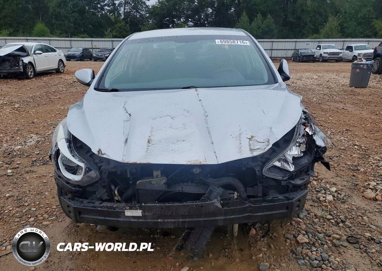 2014 Hyundai Elantra Se VIN:5NPDH4AE3EH524328 - 5
