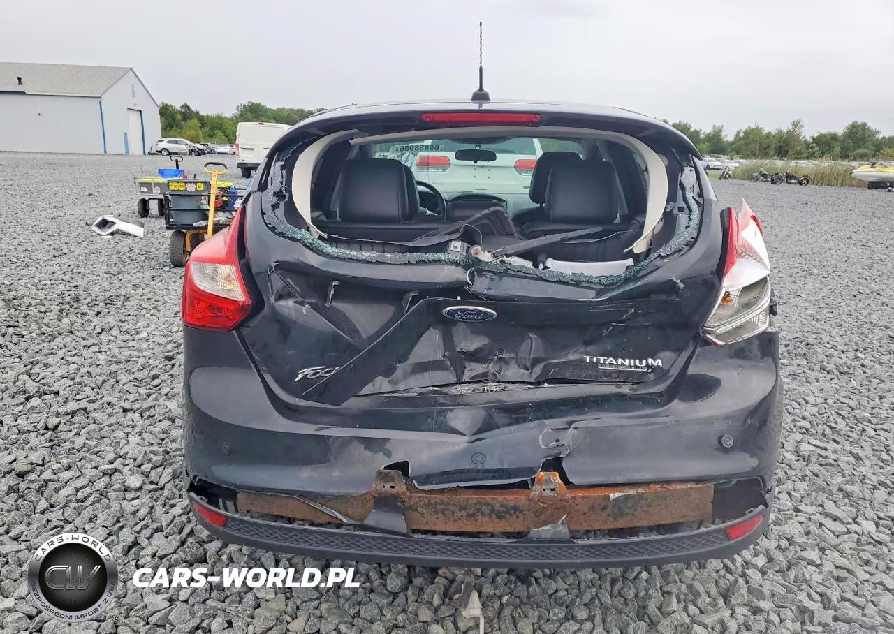 2013 Ford Focus Titanium VIN:1FADP3N26DL370503 - 6
