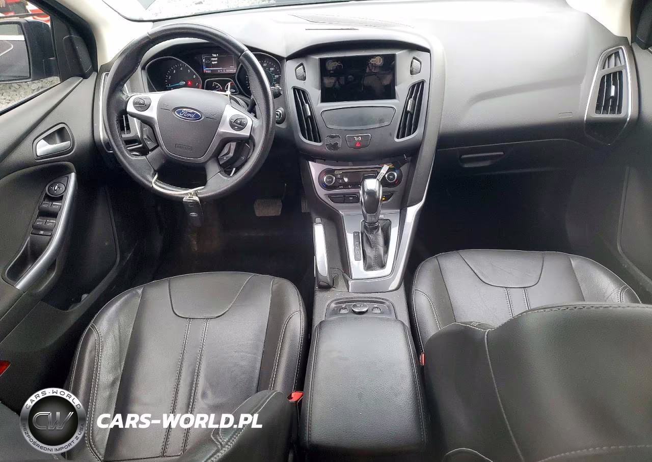 2013 Ford Focus Titanium VIN:1FADP3N26DL370503 - 8