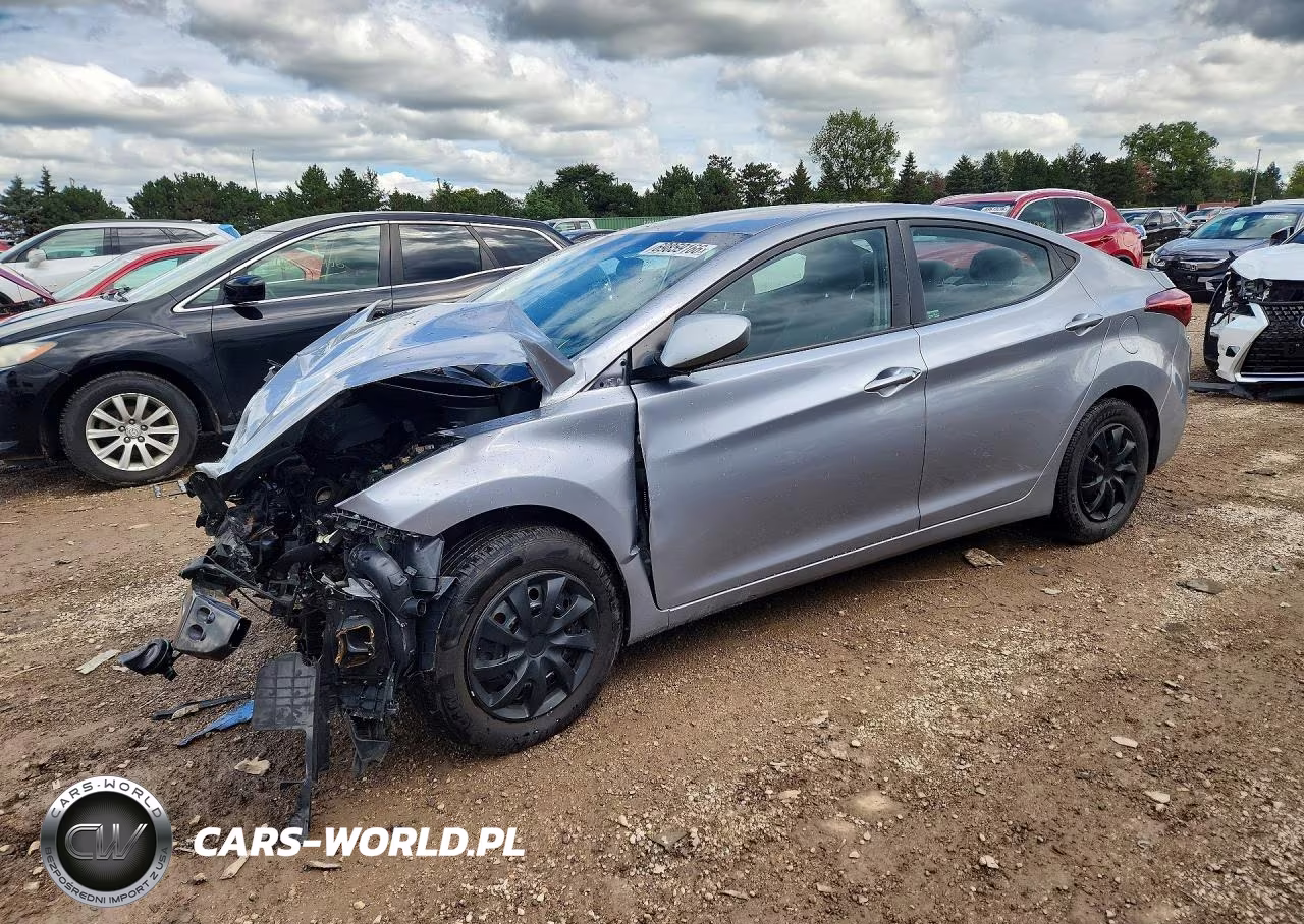 2016 Hyundai Elantra Se VIN:5NPDH4AE2GH740223 - 1
